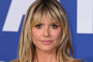 Fieser Cut am Bein: Heidi Klum bekommt Schnittwunde zugeklebt