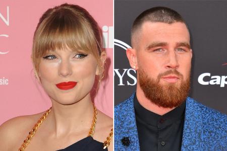 Mit Wangenkuss: Taylor Swift und Travis Kelce turteln auf neuem Foto