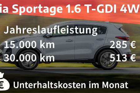 Kia Sportage 1.6 T-GDI 4WD GT Line
