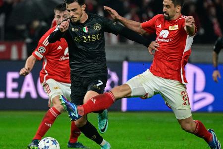 Nächster Nackenschlag: Union verliert gegen Neapel