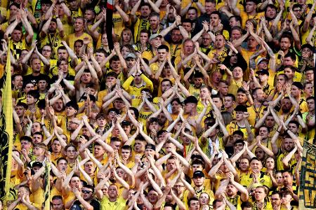 Platz 4: Borussia Dortmund - Signal Iduna Park - Gesamtnote 1,24 für die Stimmung/Atmosphäre