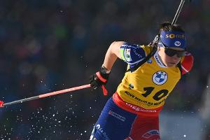 Biathlon-Weltmeisterin Simon kurz in Gewahrsam