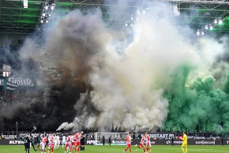 Platz 8: Borussia Mönchengladbach - Borussia-Park - Gesamtnote 1,38 für die Stimmung/Atmosphäre