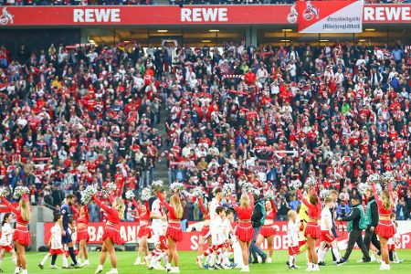 Platz 3: 1. FC Köln - RheinEnergie Stadion - Gesamtnote 1,20 für die Stimmung/Atmosphäre
