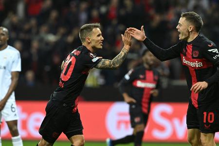 Offensiv-Gala und Schick-Comeback: Bayer vor Gruppensieg