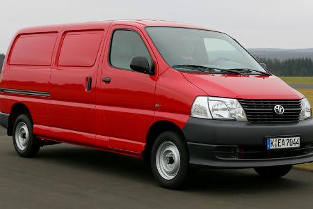 Toyota Hiace Europaversion Modelljahr 2008