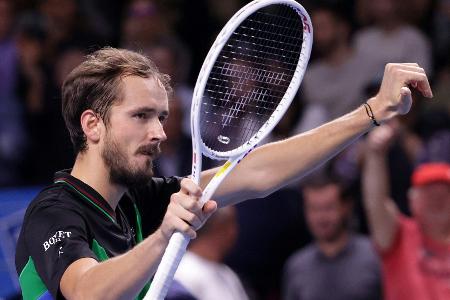 Tennis: Medwedew gegen Sinner im Finale von Wien