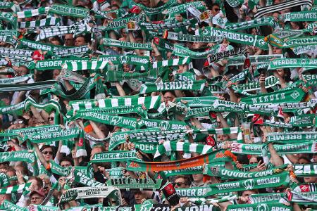 Platz 6: SV Werder Bremen - Wohninvest Weserstadion - Gesamtnote 1,32 für die Stimmung/Atmosphäre