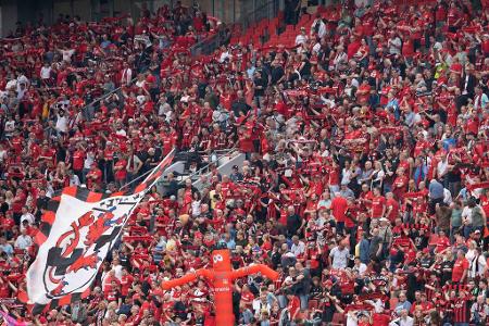 Platz 15: Bayer Leverkusen - BayArena - Gesamtnote 2,00 für die Stimmung/Atmosphäre