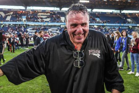 Rhein Fire verlängert mit Meistertrainer Tomsula