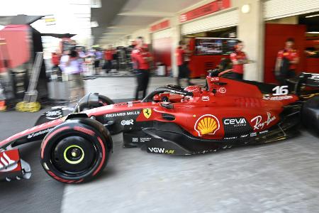 Formel 1: Ferrari-Duo im freien Training vorn