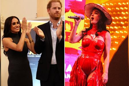 Prinz Harry und Herzogin Meghan besuchen Las-Vegas-Show von Katy Perry