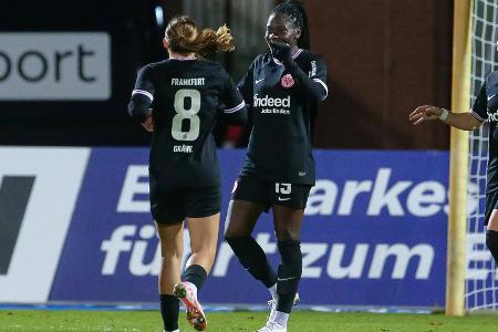 Frauen-Bundesliga: Frankfurt hält Kontakt zur Spitze