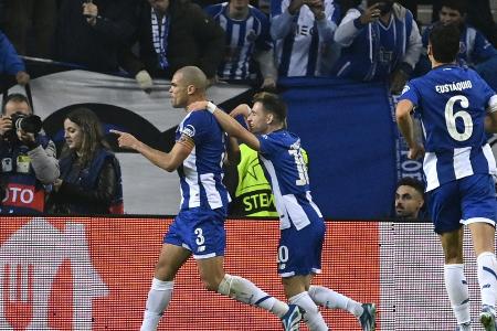 Champions League: Portugiese Pepe ältester Torschütze