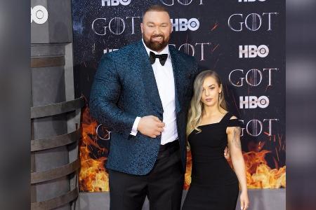 Hafthor Julius Björnsson und Ehefrau Kelsey haben ihr Kind verloren