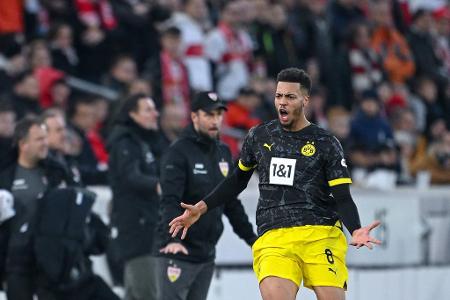 Felix Nmecha (bis 63.) - Note: 5,0 - Verzeichnete gelegentlich Ballgewinne in aussichtsreichen Zonen, konnte damit aber kaum etwas anfangen. Stellte die leichten Fehler nie ab, duckte sich zudem häufig aus der Verantwortung.