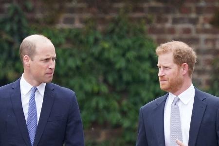 Zerstritten? Für Prinz Harry und Prinz William gibt es 