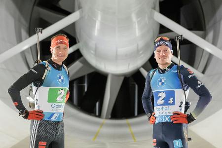 Vor Weltcup-Auftakt: Biathleten testen in Windkanal