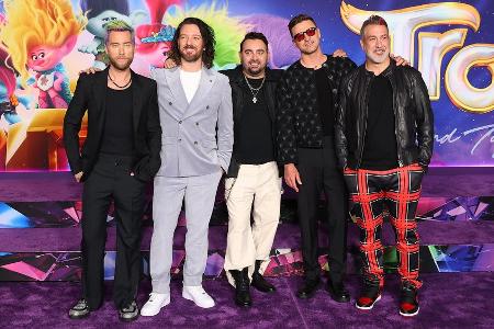Justin Timberlake und *NSYNC: Gemeinsam auf dem roten Teppich