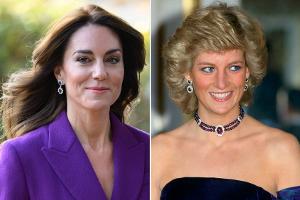 Prinzessin Kate trägt Prinzessin Dianas Saphir-Ohrringe