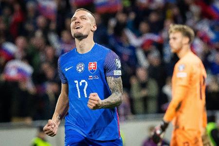 Souveräne Slowaken lösen EM-Ticket