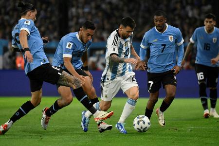 WM-Quali: Niederlagen für Argentinien und Brasilien