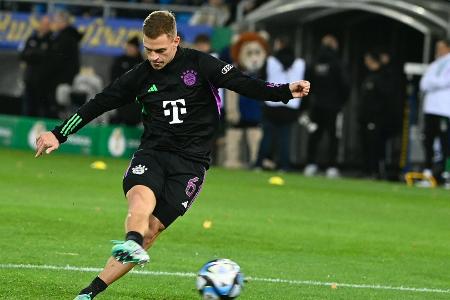 Kimmich wohl im Mittelfeld neben Gündogan