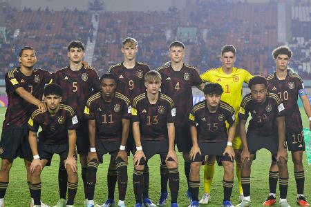 U17-WM: Ein Punkt reicht Deutschland für den Gruppensieg