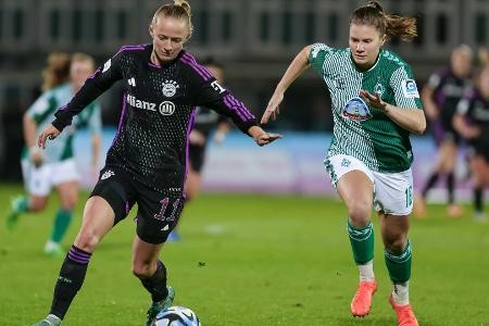 Frauen-Bundesliga: FC Bayern behauptet Tabellenführung