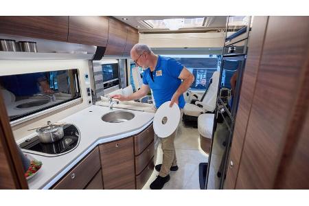 Küche, Herd, Spüle