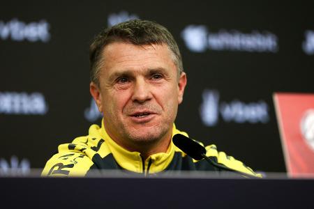 EM-Quali: Ukraine-Coach trotz verpasstem Direkt-Ticket stolz