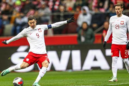 Lewandowski trifft: Polen siegt gegen Lettland