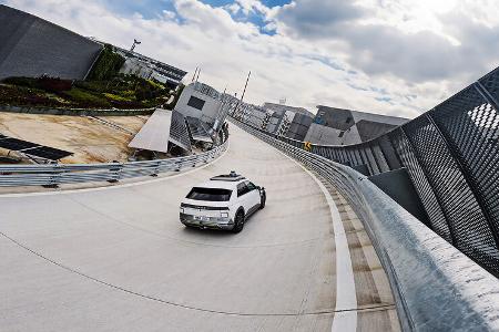 Hyundai Ioniq 5 als selbstfahrendes Robotaxi