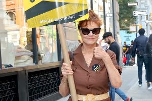 Eklat um antisemitische Parolen von Susan Sarandon