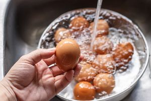 Eier abschrecken