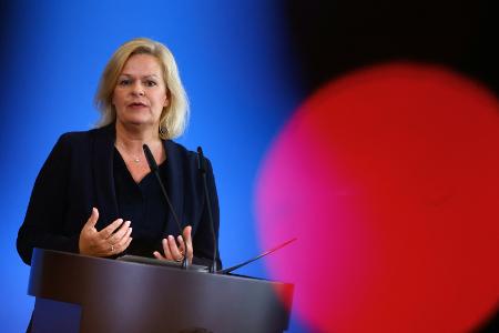 Trotz Rückschlägen: Faeser rechnet mit EM-Euphorie