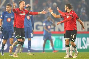 Hannover 96 gleicht gegen Hertha nach 0:2 noch aus