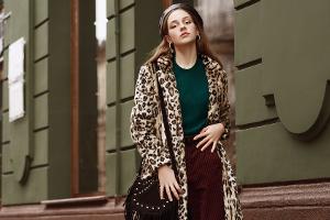 Tiger, Leo, Zebra: Animal-Print setzt sich auch im Winter durch