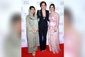 Mit diesem XXL-Accessoire wertet Emma Watson ihren Red-Carpet-Look auf