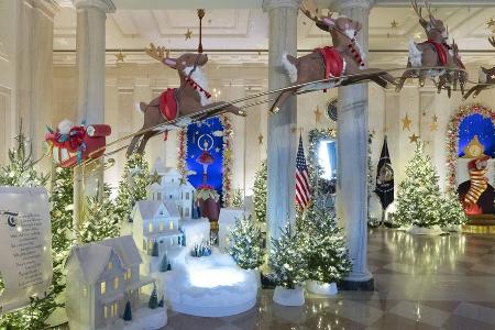 Jill Biden im Deko-Fieber: Fast 100 Weihnachtsbäume im Weißen Haus