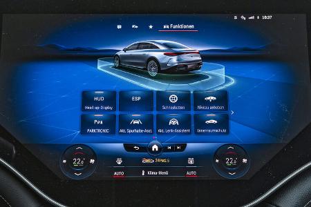 Mercedes EQS 580 4Matic, Interieur