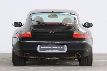 Porsche 996/997, Heckansicht