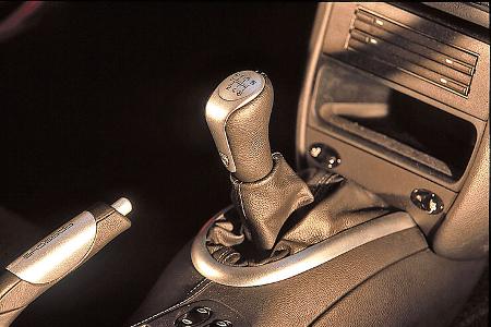 Porsche 996, Schalthebel