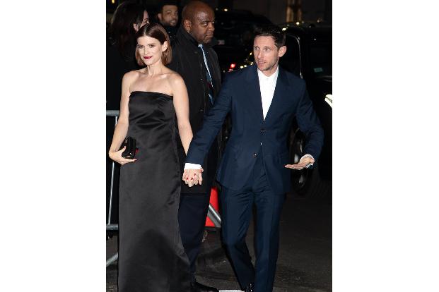 'House of Cards'-Star Kate Mara erschien in Begleitung ihres Mannes Jamie Bell.
