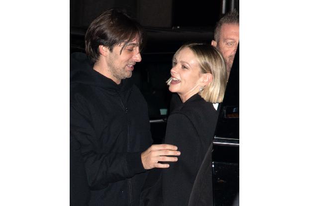 Eine gut gelaunte Carey Mulligan erschien ebenfalls zur Veranstaltung bei Cipriani Wall Street...