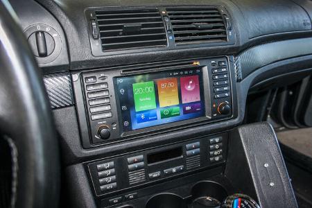 China Tuning Navi Infotainment Nachrüstung Einbau BMW 5er E39