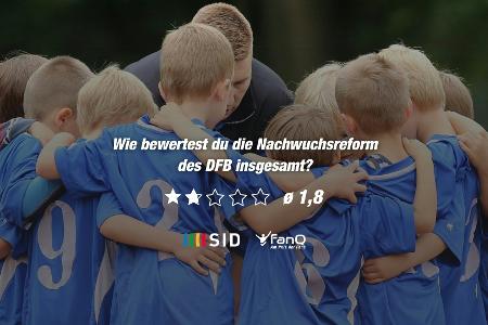 SID-Umfrage: DFB-Nachwuchsreform findet bei Fans wenig Anklang