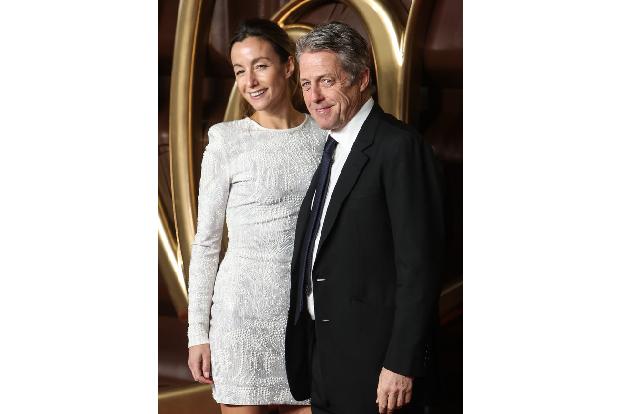 ...Superstar Hugh Grant (hier mit seiner Frau Elisabeth Eberstein)...