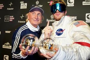 "1Live Krone": Otto Waalkes feiert mit seinen jungen Kollegen