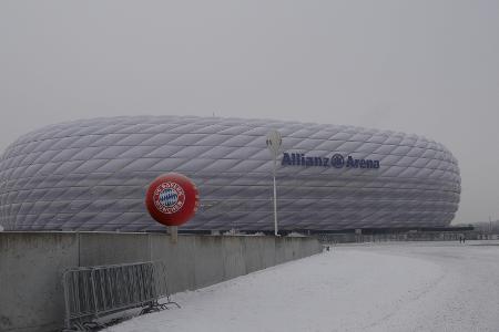 Schneechaos: FC Bayern gegen Union Berlin abgesagt